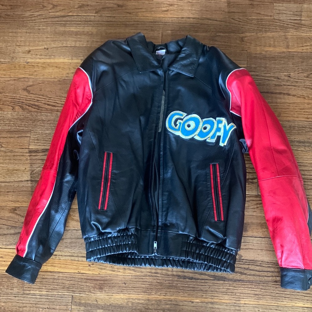 Genuine Leather Throwback Bomber
